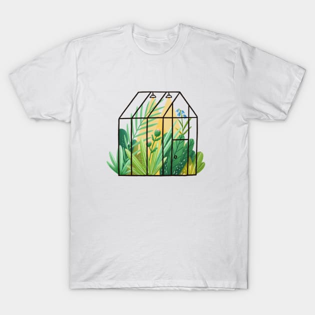 Tropical greenhouse T-Shirt by Stolenpencil